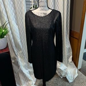 NWOT Jennifer Lopez shimmer bodycon dress. 🖤